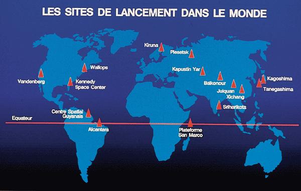 Site de lancements de fusées Site de lancements de fusées