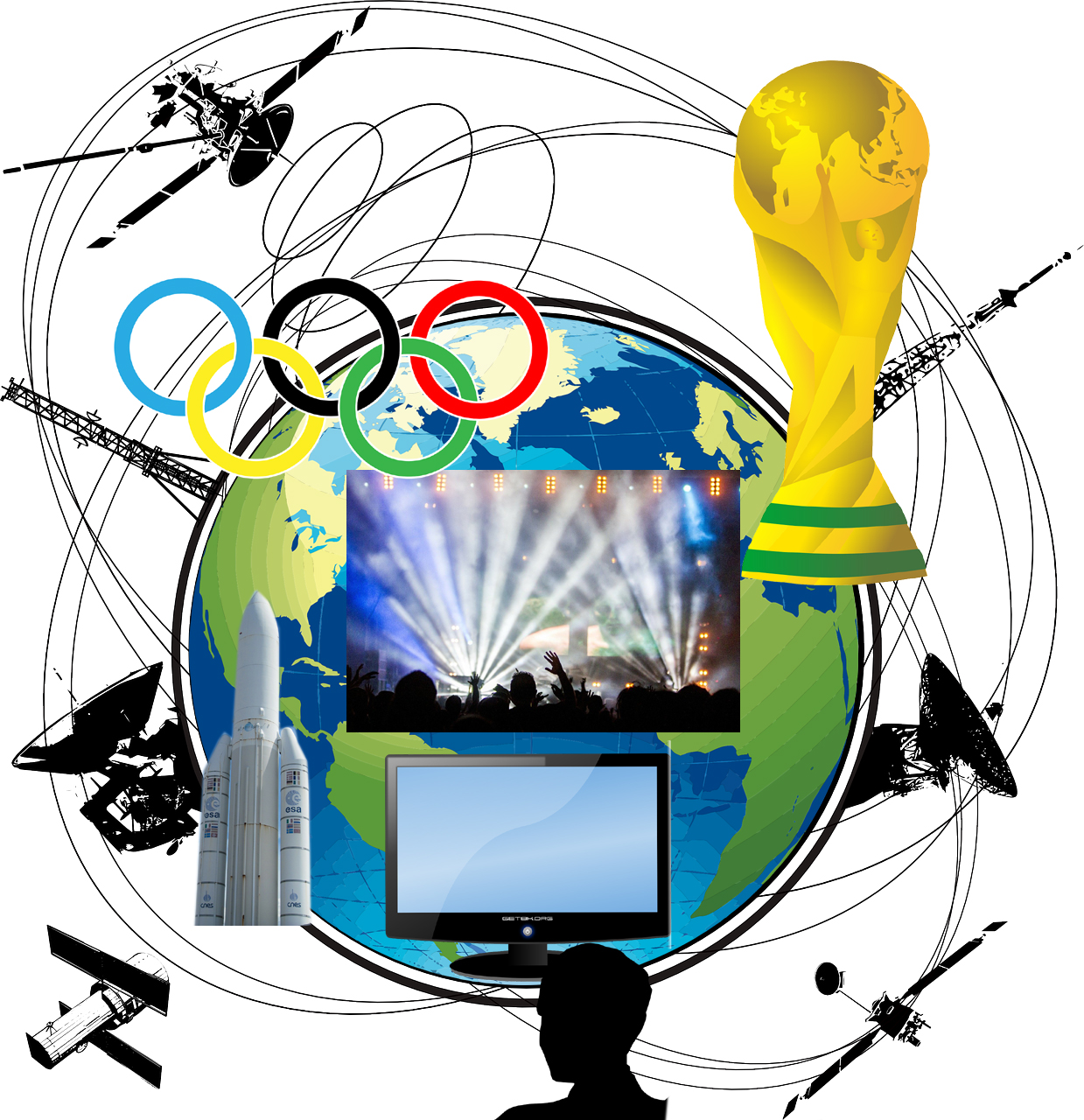 Utilisation de satellites de communication Utilisation de satellites de communication