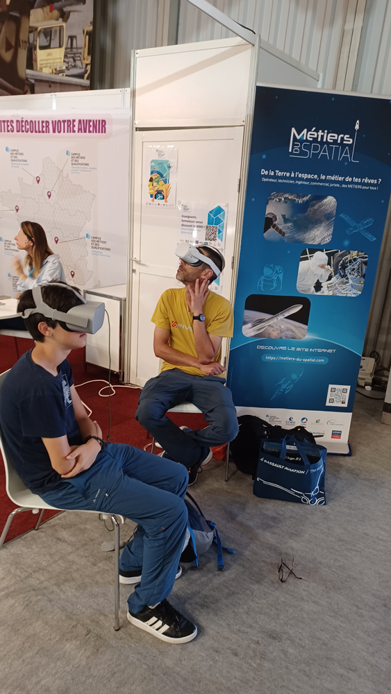 bourget2023-2 Métiers du Spatial-Bourget 2023 -3D