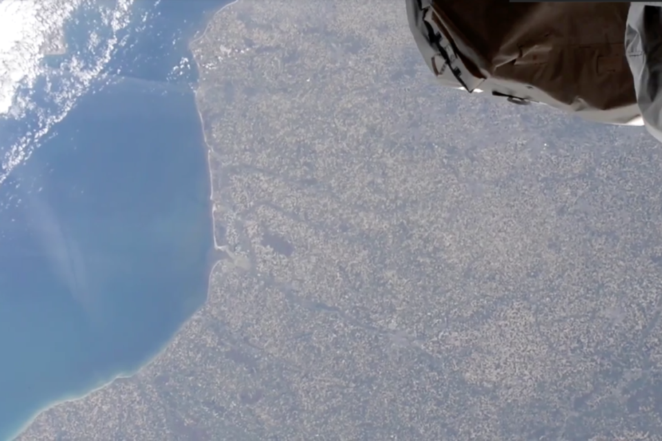 Hauts-de-France_ISS La région Hauts de France vue par l'ISS